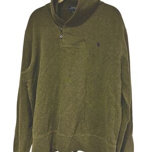 Polo Ralph Lauren Forest Green Turtleneck Sweater